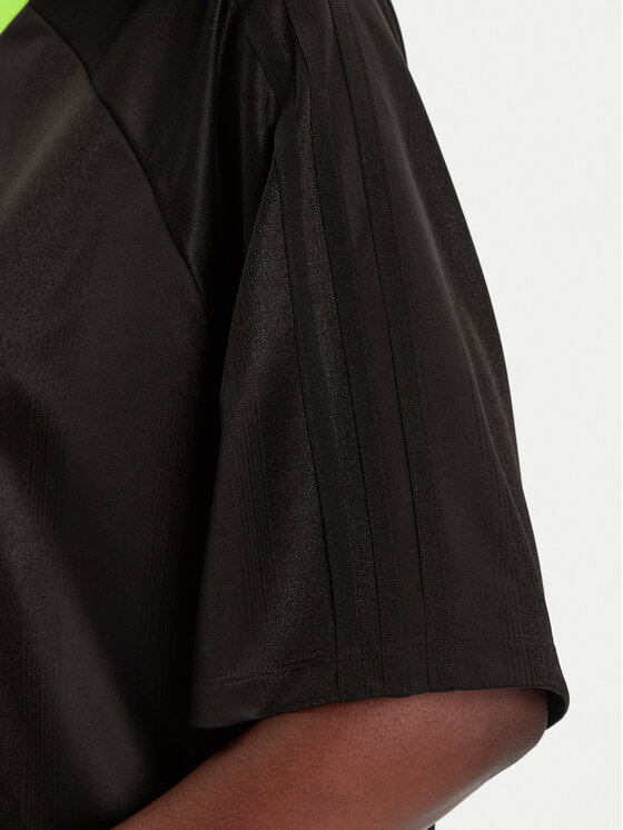 adidas adidas Kasdieninė suknelė adicolor Football Jacquard KB8152 Juoda Oversize