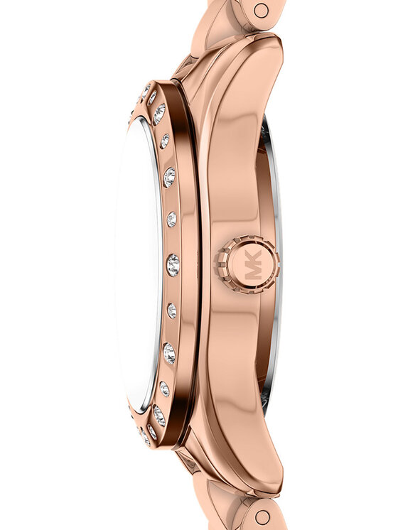 Michael Kors Michael Kors Zestaw zegarek i bransoletka Lexington Set MK4994SET Różowy
