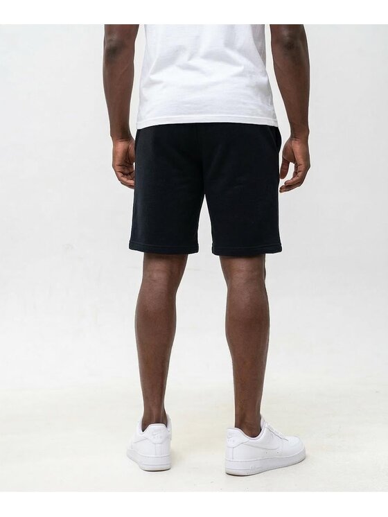 Jigga Wear Jigga Wear Szorty materiałowe Klasyczne dresowe 131100 Czarny Regular Fit