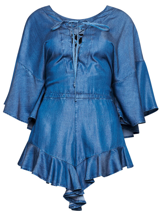 PINKO Pinko Гащеризон Daria PE 21 PDEN 1J10N3 Y6ZR Син Regular Fit