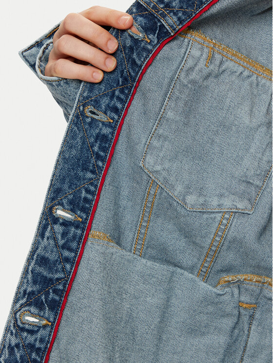 HUGO HUGO Farmer kabát Icon 50530298 Kék Relaxed Fit