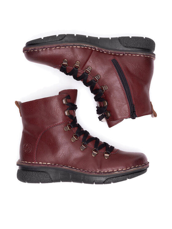 Rieker Rieker Škornji 73356-35 Bordo rdeča
