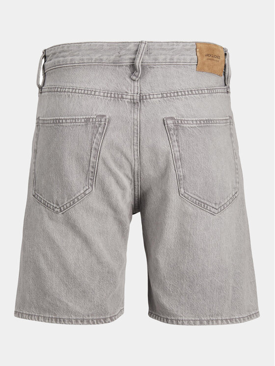 Jack&Jones Jack&Jones Дънкови шорти Jjichris 12253755 Сив Relaxed Fit