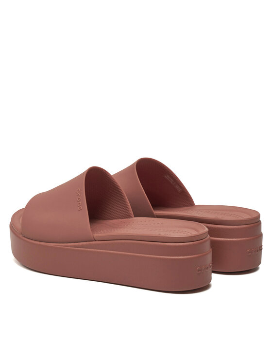 Crocs Crocs Klapki Brooklyn Slide 208728 Bordowy