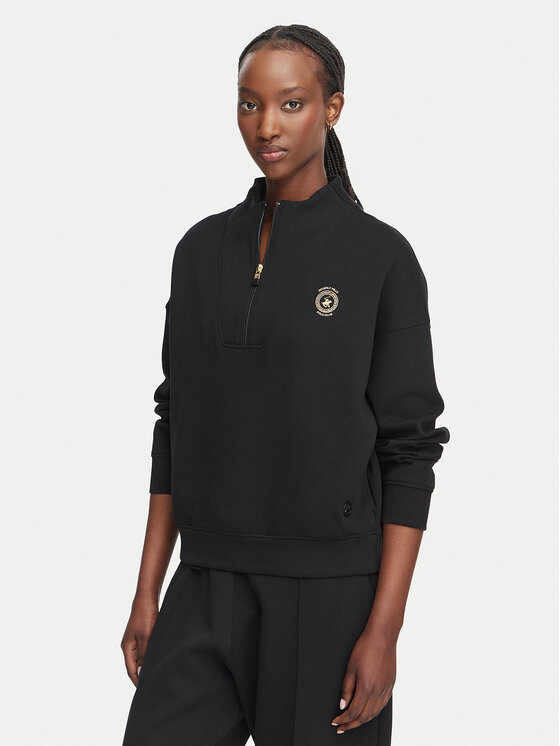 Beverly Hills Polo Club Hanorac L6606T-HR Negru Relaxed Fit
