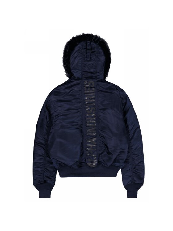 Alpha Industries Alpha Industries Kurtka zimowa AI.113145 Granatowy Regular Fit