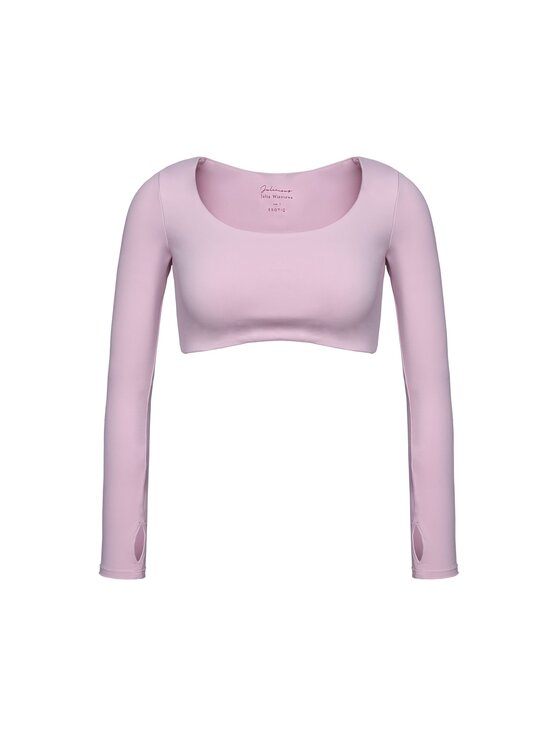 Esotiq Esotiq Bluzka 45958 Różowy Regular Fit