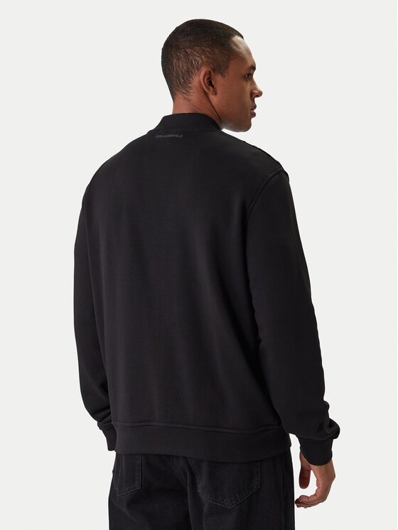 KARL LAGERFELD KARL LAGERFELD Mikina 705002 561910 Čierna Regular Fit