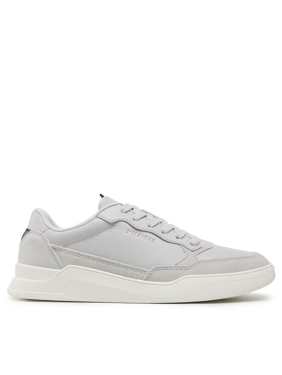 Sneakers Tommy Hilfiger Elevated Cupsole Leather Mix FM0FM04358 Gri