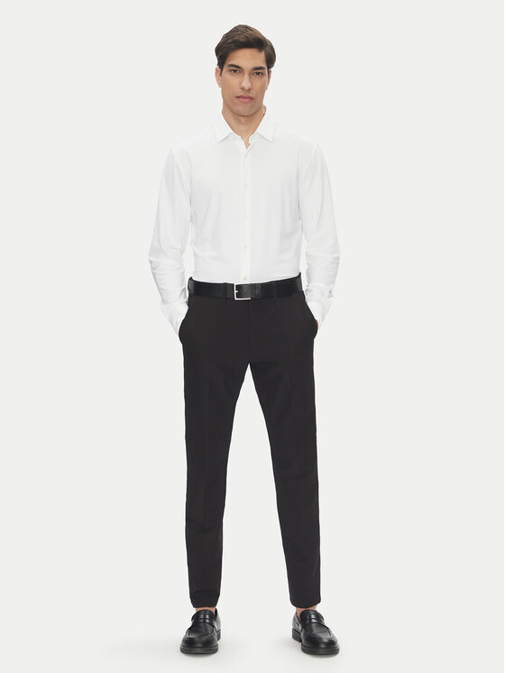 BOSS BOSS Krekls P-Hank 50539398 Balts Slim Fit