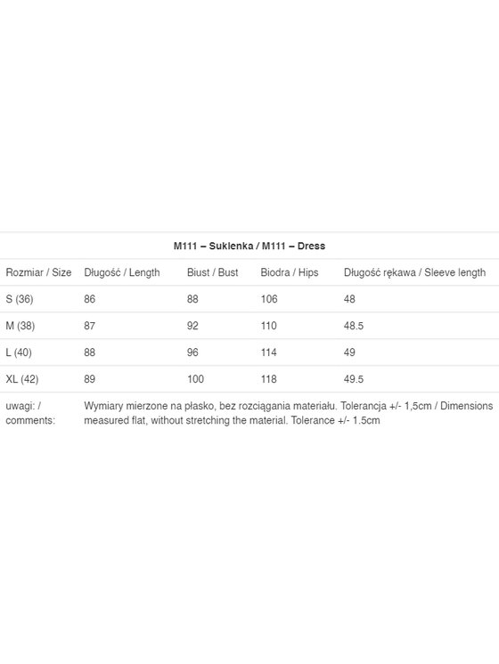 Infinite You Infinite You Sukienka codzienna M111 Zielony Basic Fit