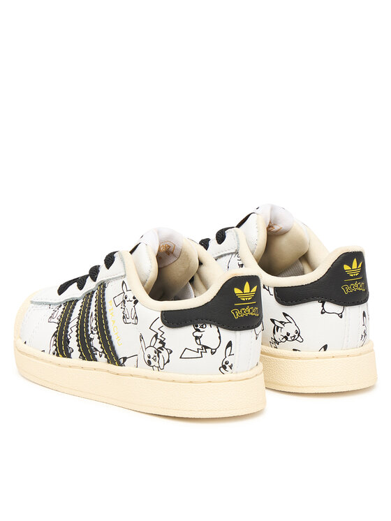 adidas adidas Tossud Pokemon Superstar II Elastic Lace KJ5614 Valge
