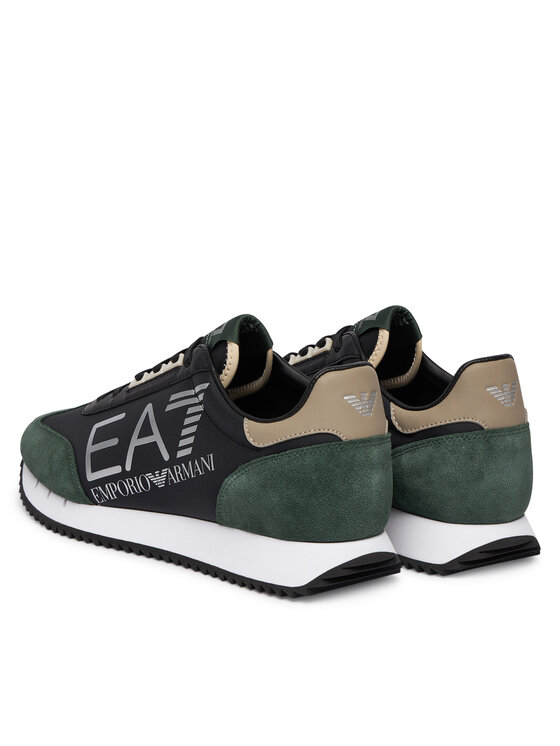 EA7 Emporio Armani EA7 Emporio Armani Sneakersy 7X000541 AF18609 MZ578 Zelená