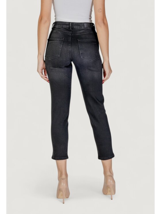 ICHI ICHI Jeans IHTWIGGY RAVEN Nero Mom Fit
