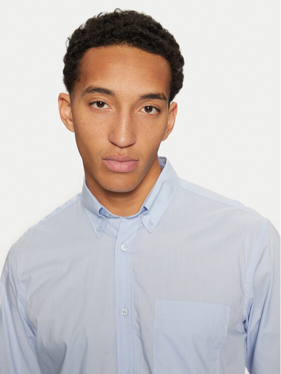United Colors Of Benetton United Colors Of Benetton Krekls 5KQRUQ04B Zils Regular Fit