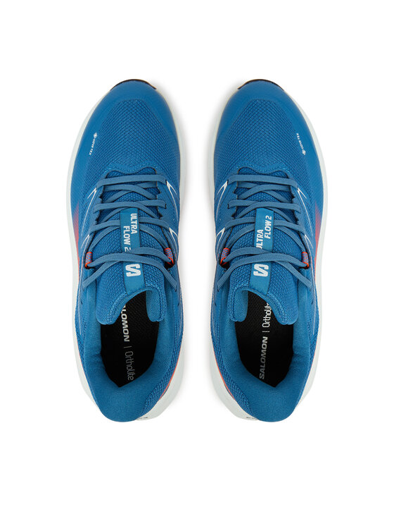 Salomon Salomon Bežecké topánky Ultra Flow 2 Gtx L47981500 Modrá