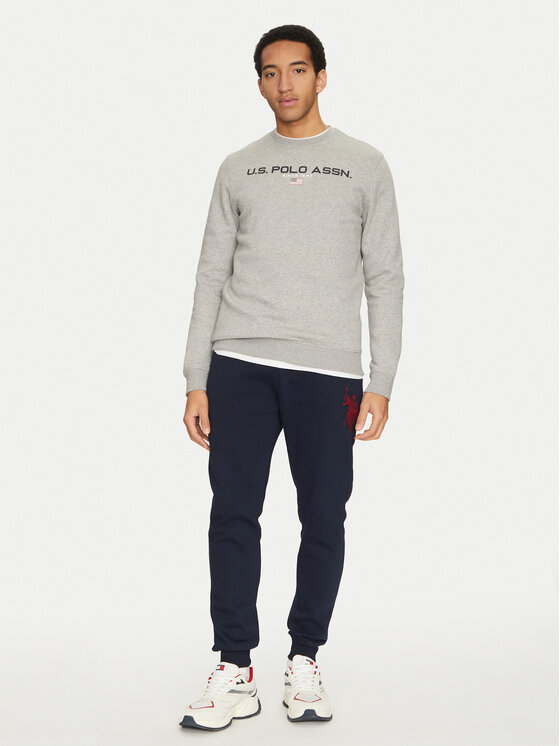 U.S. Polo Assn. U.S. Polo Assn. Felpa MUP1645 Grigio Regular Fit