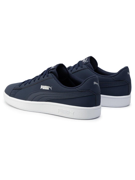 Puma Puma Sneakersy Smash V2 Buck 365160 15 Granatowy