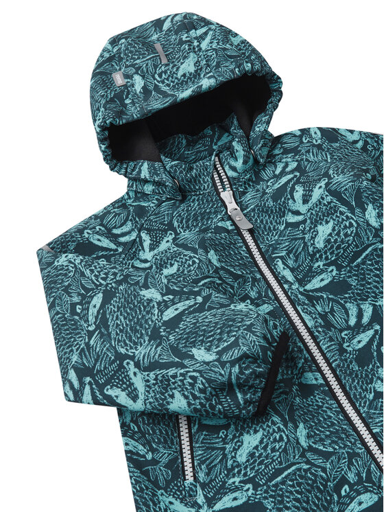 Reima Reima Ολόσωμη Φόρμα Softshell Mjosa 5100006A Τυρκουάζ Regular Fit