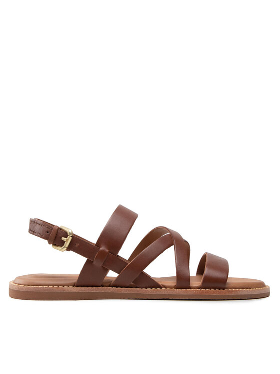 Clarks Clarks Basutės Karsea Sun 261660184 Ruda