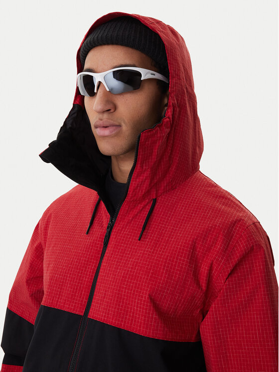 Quiksilver Quiksilver Сноуборд яке Hight In The Hood JK EQYTJ03517 Червен Relaxed Fit