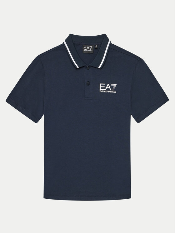 EA7 Emporio Armani Polo 8NBF51 BJ02Z 1562 Tumši zils Regular Fit