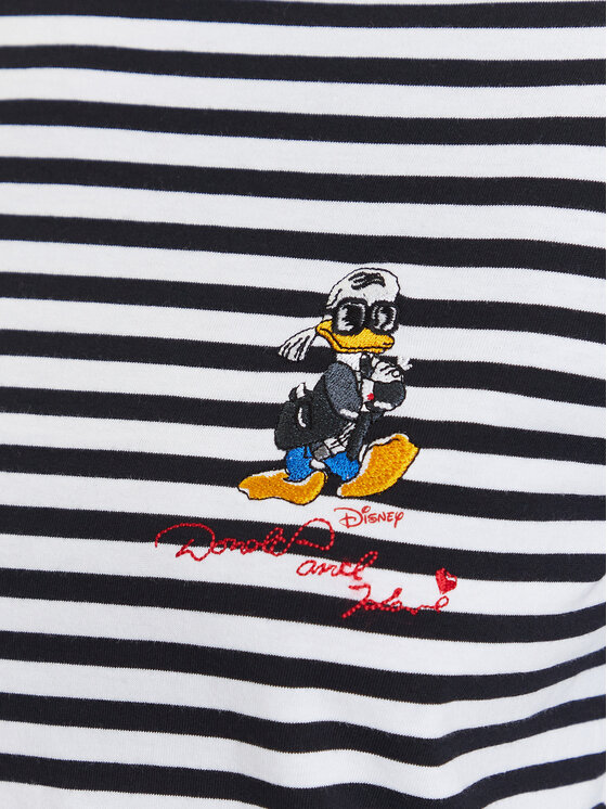 KARL LAGERFELD KARL LAGERFELD Bluzka A3W17091 Czarny Regular Fit
