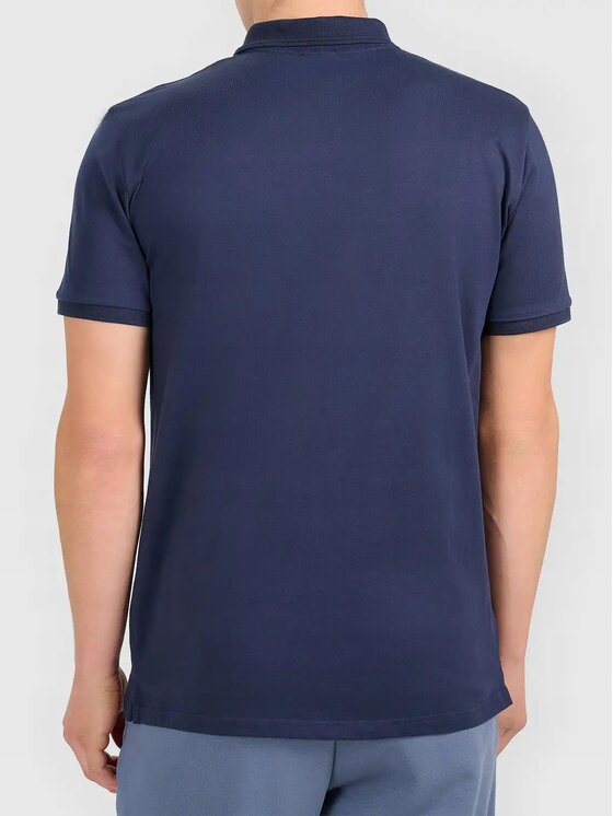 4F 4F Polo Z-0770-2-N Biały Regular Fit