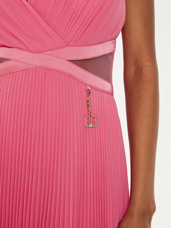 Fracomina Fracomina Vakarkleita FQ24SD3026W412F9 Rozā Regular Fit