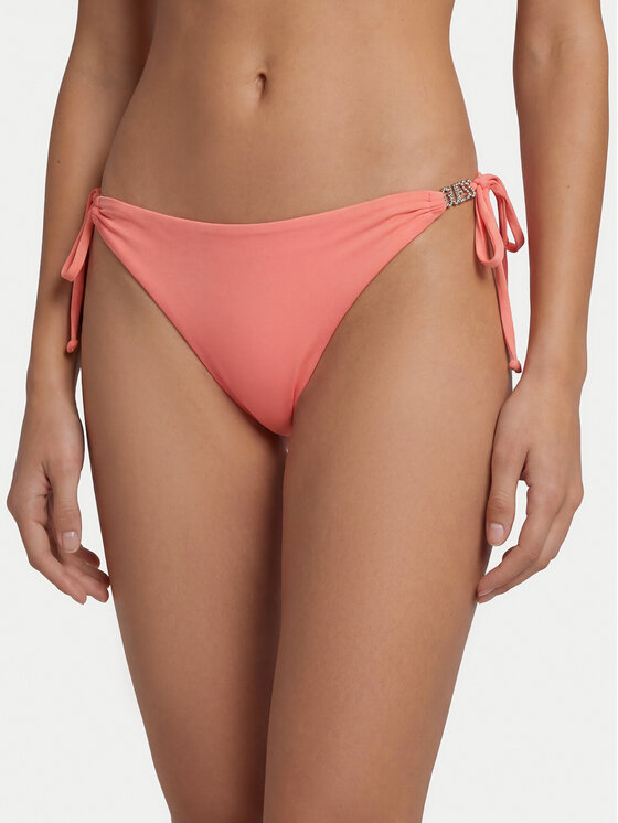 Guess Guess Dół od bikini E6GO18 MC040 Różowy
