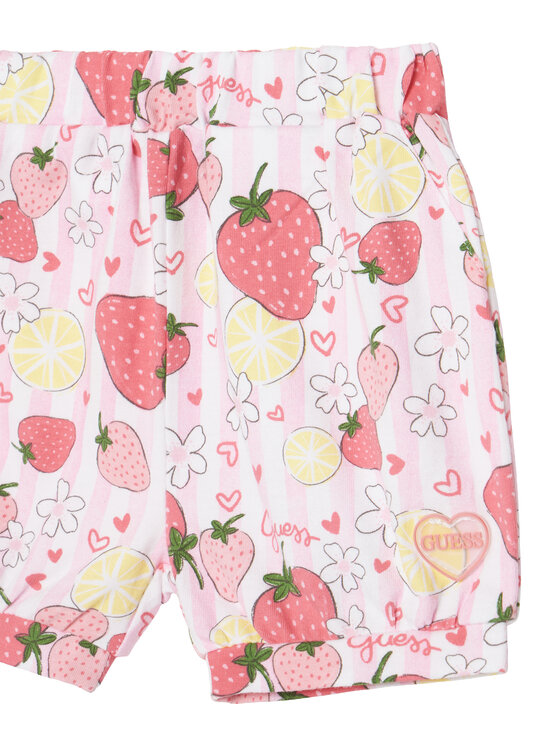 Guess Guess Комплект боди и шорти S6GG05 K6YW4 Розов Regular Fit