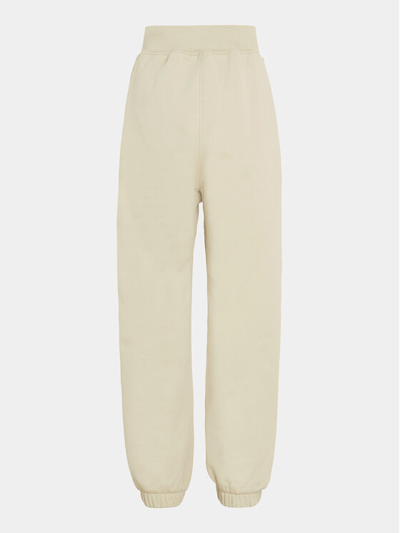 Calvin Klein Jeans Calvin Klein Jeans Teplákové kalhoty Intrasia Logo IB0IB02081 Béžová Regular Fit