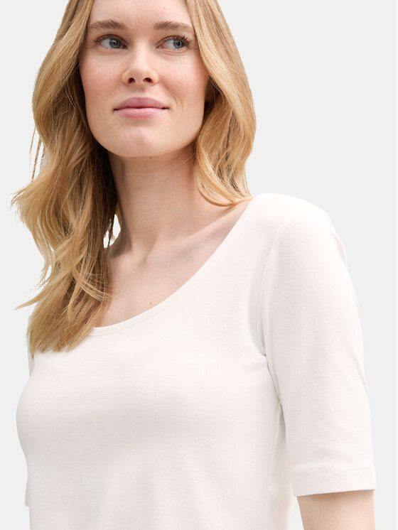 Tom Tailor Tom Tailor T-shirt 1045541 Bijela Regular Fit