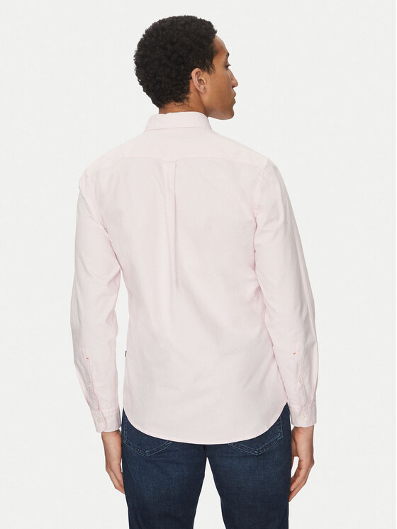 BOSS BOSS Camicia Rickert 50519707 Rosa Regular Fit