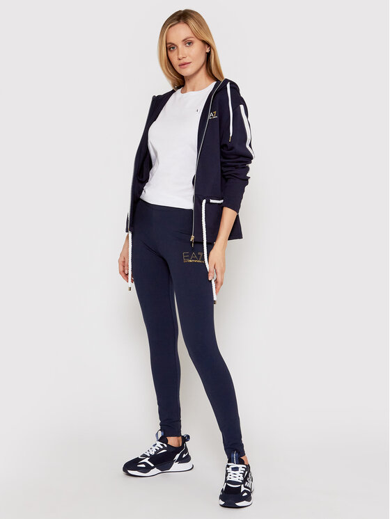 Leggings 8NTP82 TJ01Z 1554 Blu scuro Slim Fit