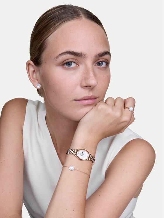 Daniel Wellington Daniel Wellington Zegarek Ophelia Mini 22 DW00100805 Różowe złoto