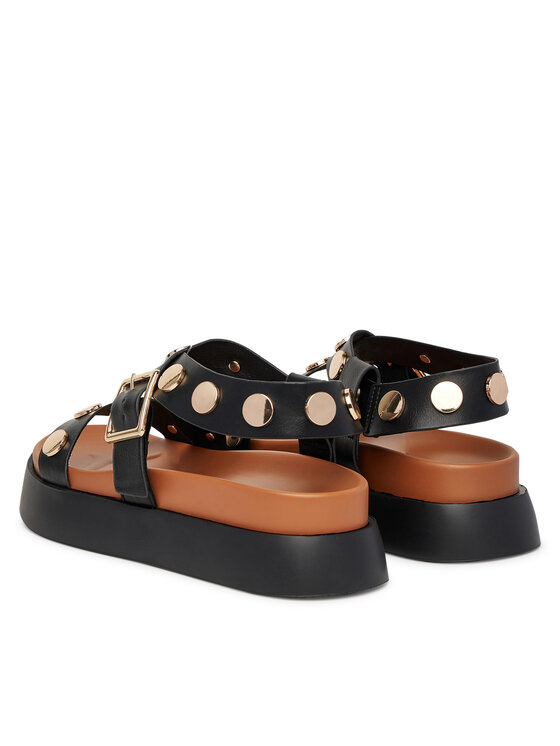 DeeZee DeeZee Sandály WS2P229-10 Černá
