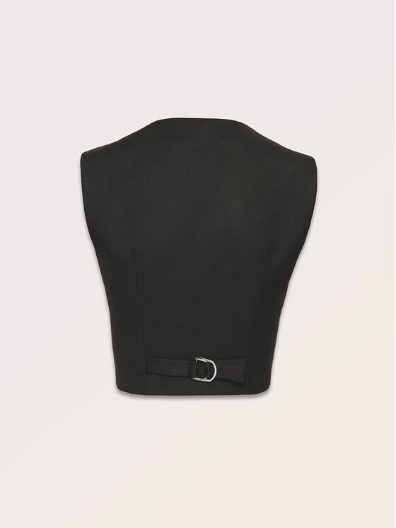 La Mania La Mania Gilet ME 2 Nero Classic Fit