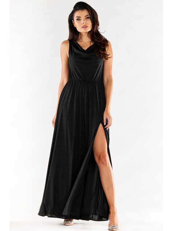 Awama Awama Abito da sera A553 Nero Basic Fit