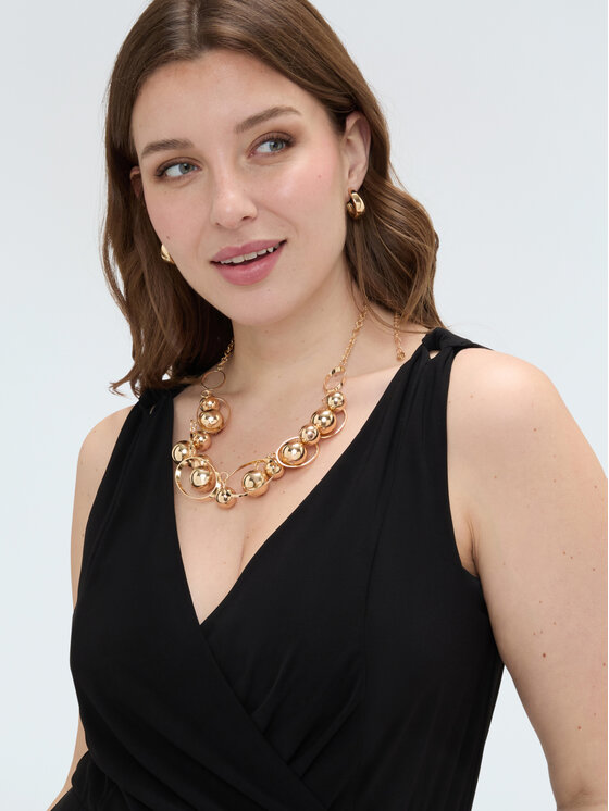 Fiorella Rubino Fiorella Rubino Abito da sera 7047L001231N033 Nero Regular Fit
