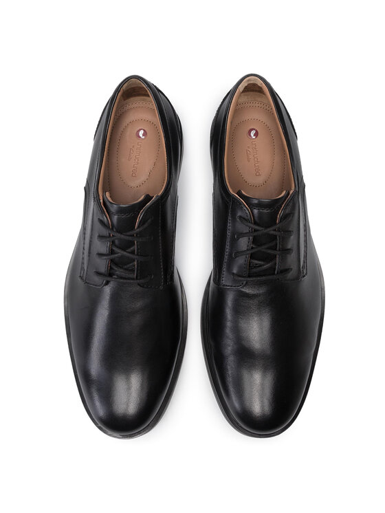 Clarks Clarks Nizki čevlji Un Aldric Lace 261326777 Črna