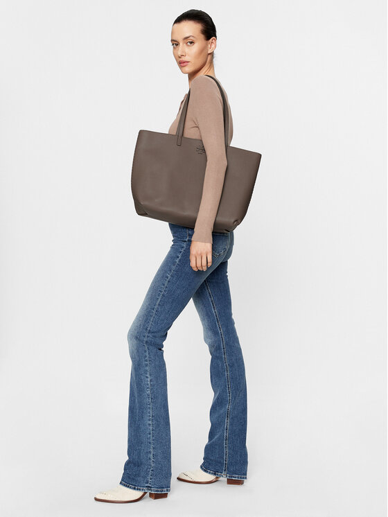 Tory Burch Tory Burch Kabelka McGraw Tote 152221 Šedá