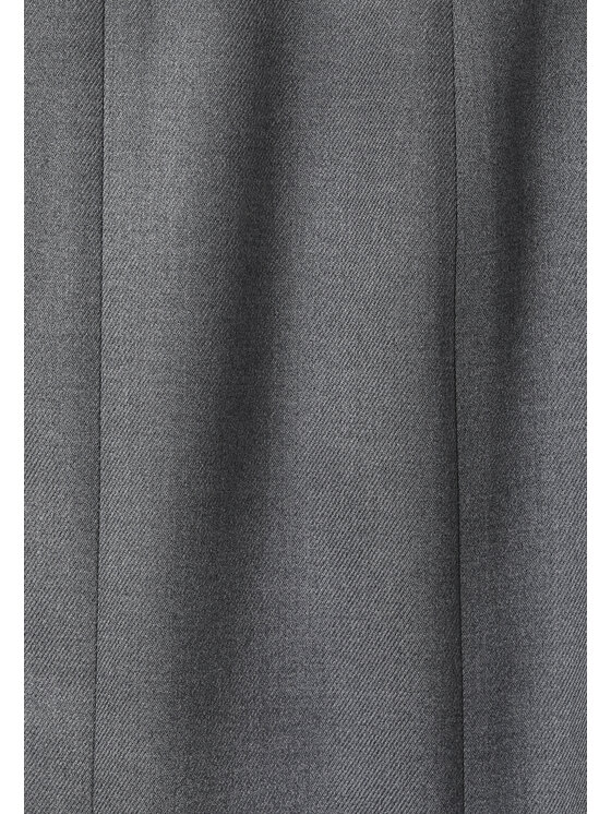 TATUUM TATUUM Spódnica midi LAXI Szary Flare Fit