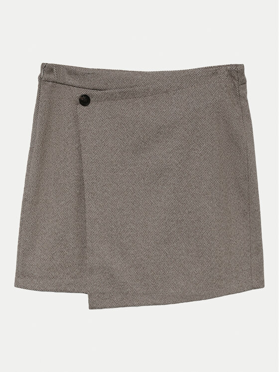 Vero Moda Vero Moda Miniszoknya Kawi 10319663 Bézs Regular Fit