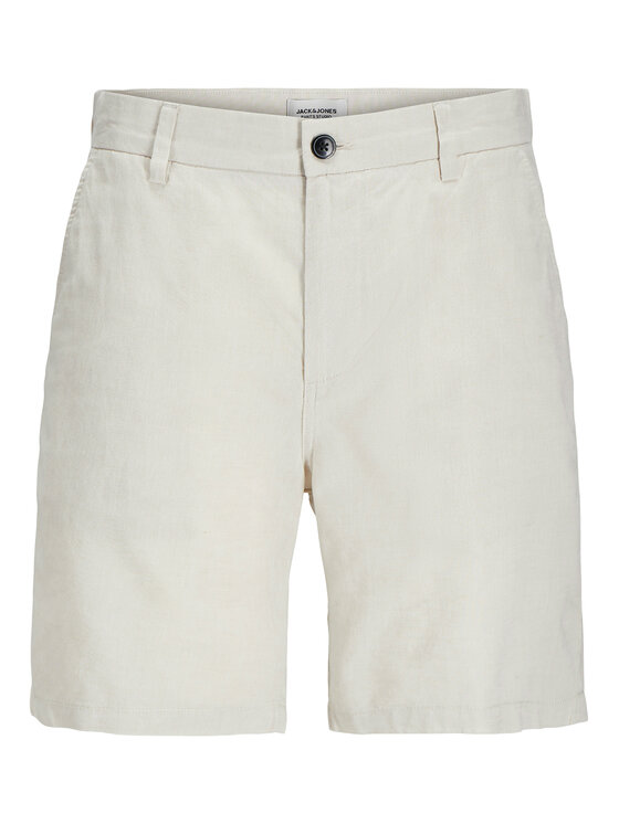Jack & Jones Jack & Jones Bavlnené šortky Stace Summer 12248627 Béžová Regular Fit