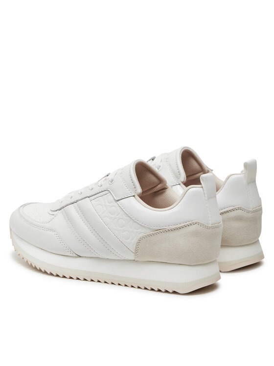 Calvin Klein Calvin Klein Снікерcи Runner Lace Up Saff Mono HW0HW02102 Білий