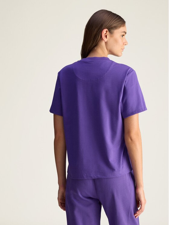 adidas by Stella McCartney adidas by Stella McCartney Koszulka techniczna 82487 Fioletowy Regular Fit