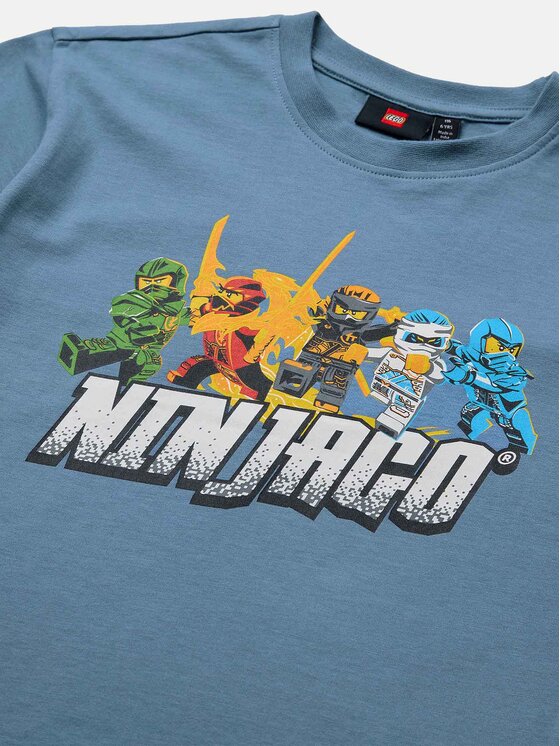 LEGO LEGO Marškinėliai Ninjago 12011417 Mėlyna Regular Fit