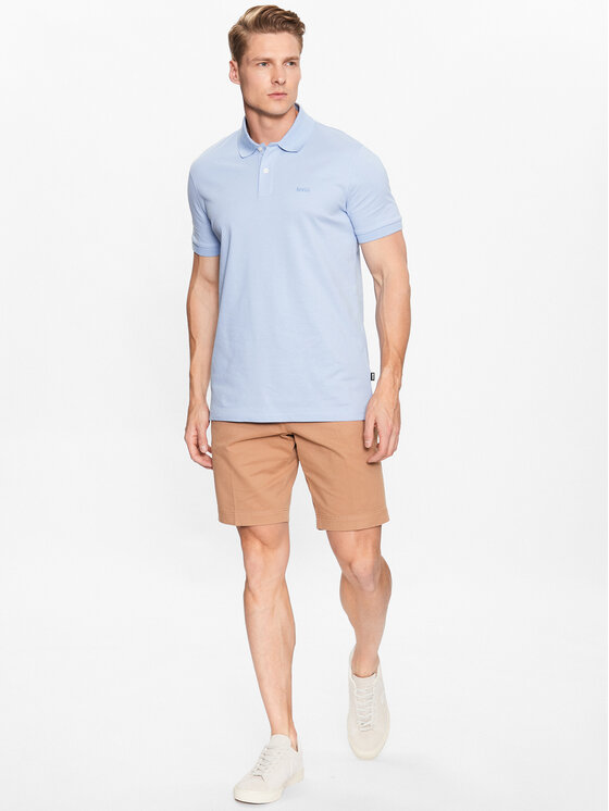 BOSS Boss Polo marškinėliai 50468301 Mėlyna Regular Fit