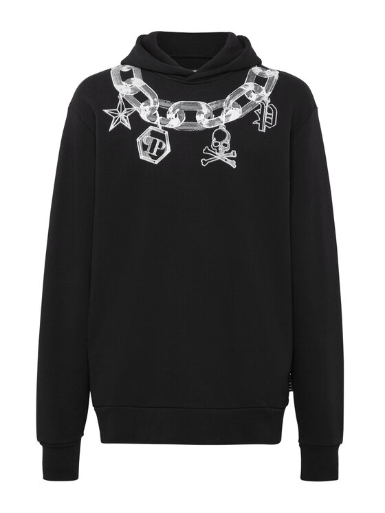 PHILIPP PLEIN PHILIPP PLEIN Felpa 635 Nero Regular Fit